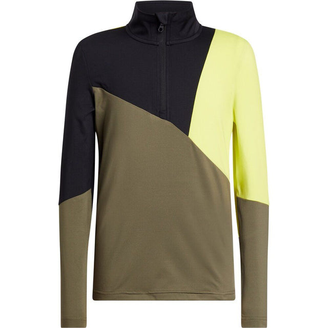 McKinley Kinder Funktionsshirt Ikay II 902 olive dark black Produktbild 0