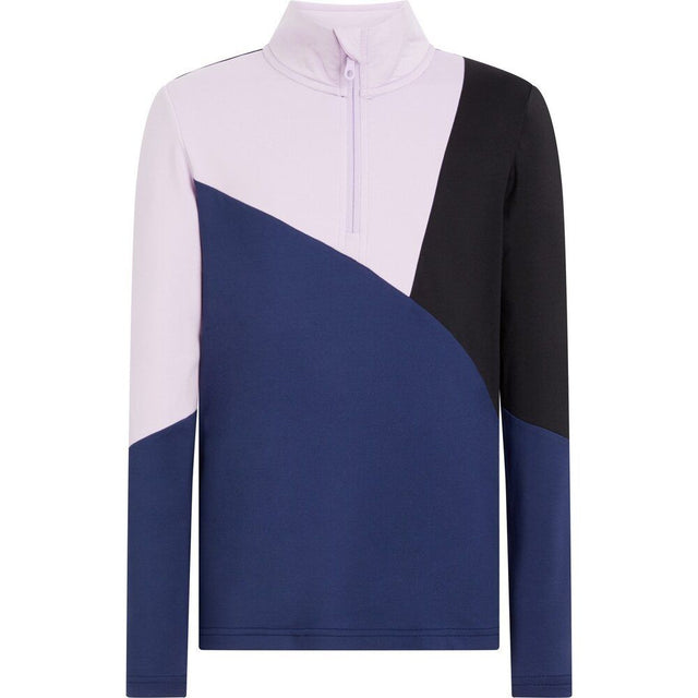 McKinley Kinder Funktionsshirt Ikay II navy dark lilac blac Produktbild 0