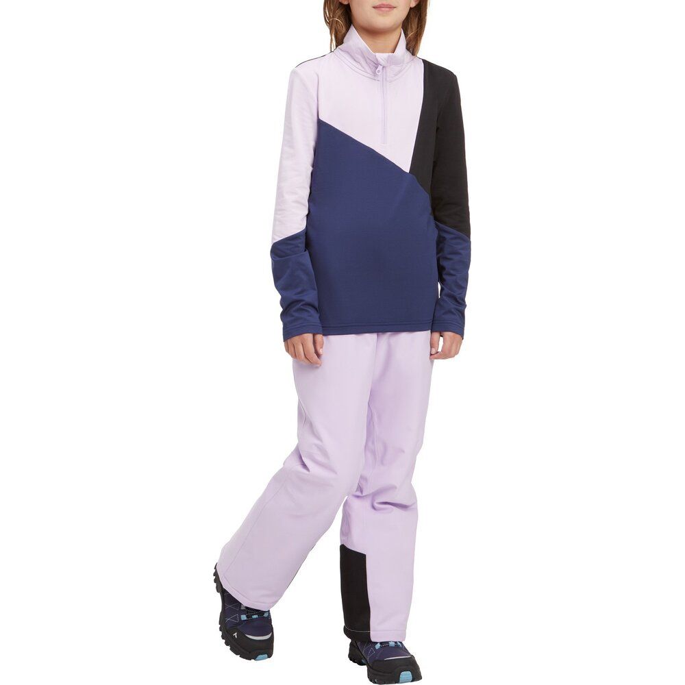 McKinley Kinder Funktionsshirt Ikay II navy dark lilac blac Produktbild 1