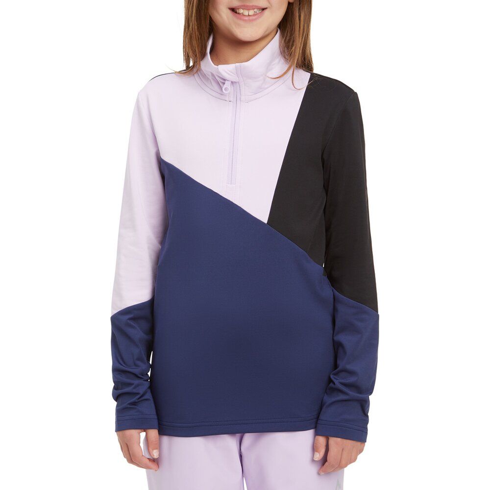 McKinley Kinder Funktionsshirt Ikay II navy dark lilac blac Produktbild 2