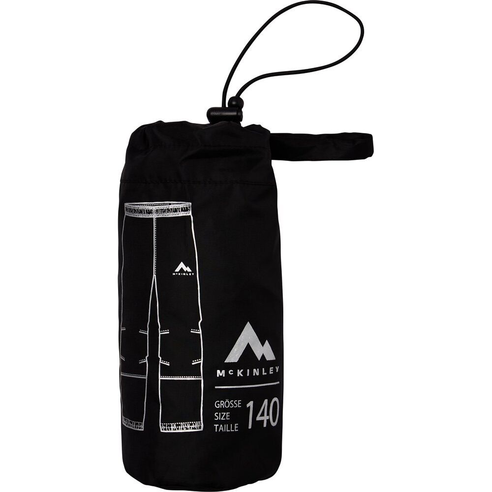 McKinley Kinder Ki-regenhose Longville III black Produktbild 4