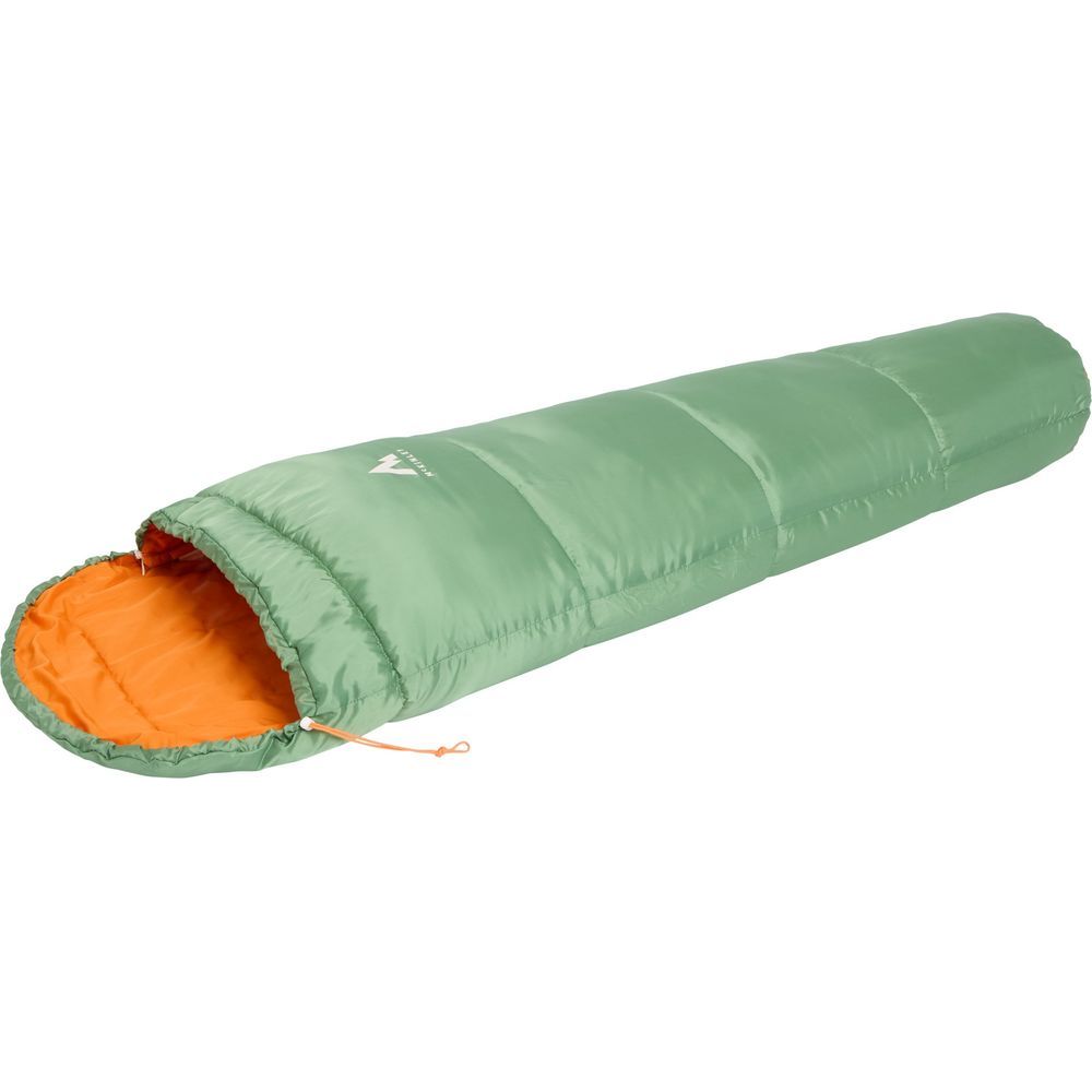 McKinley Kinder Mumien-Schlafsack Jr Softactive 10 green-orange-beige Produktbild 3