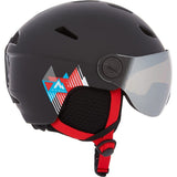 McKinley Kinder Skihelm Pulse S2 Visor HS black/red Produktbild 1
