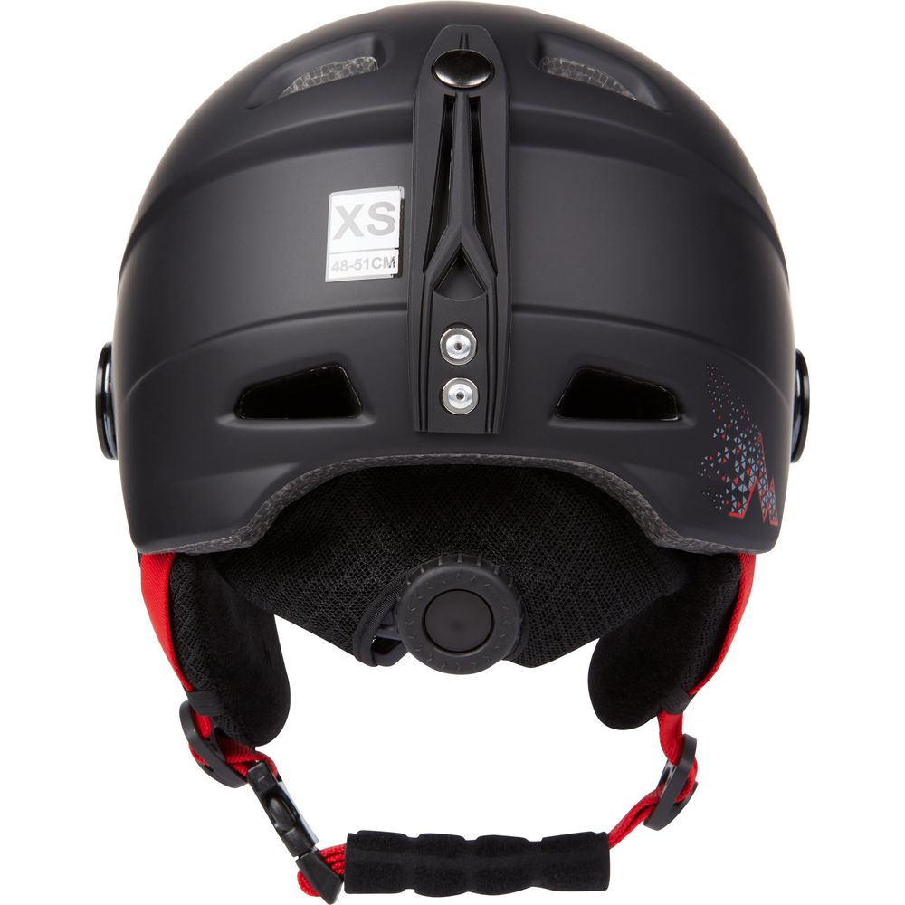 McKinley Kinder Skihelm Pulse S2 Visor HS black/red Produktbild 2