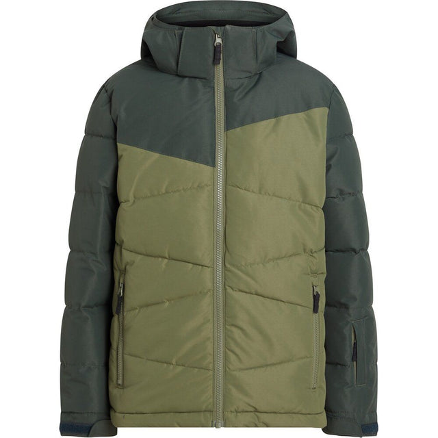 McKinley Kinder Skijacke Egon olive dark green dar Produktbild 0