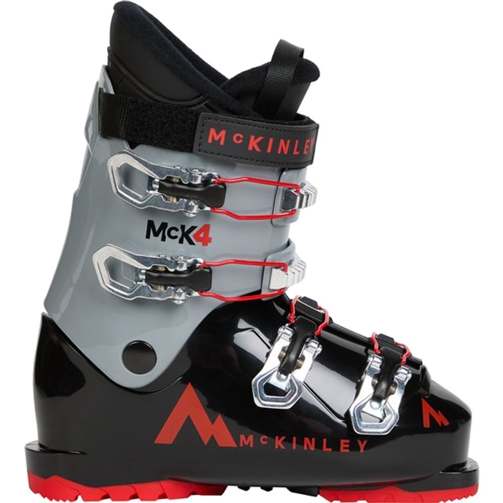 McKinley Kinder Skistiefel Mck4 black-grey-dark-red Produktbild 0