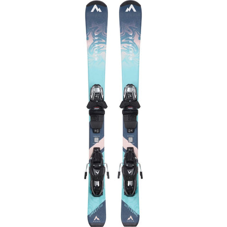 McKinley Kinderski Set Sweety I JT + Systembindung navy-turquoise-pink Produktbild 0