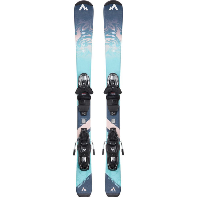 McKinley Kinderski Set Sweety I JT + Systembindung navy-turquoise-pink Produktbild 0