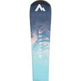 McKinley Kinderski Set Sweety I JT + Systembindung navy-turquoise-pink Produktbild 1