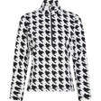 McKinley Langarmshirt Dora II W white-aop-black-nigh Produktbild 0