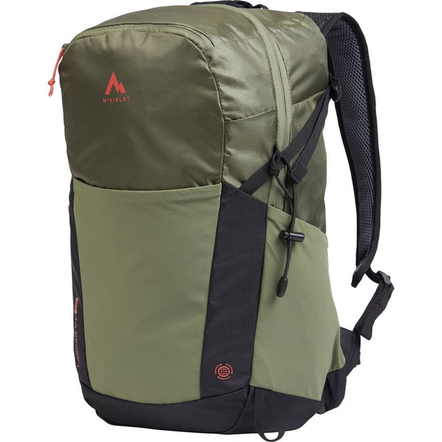 McKINLEY Lascar VT 26 Wanderrucksack olive dark/red rust Produktbild 0
