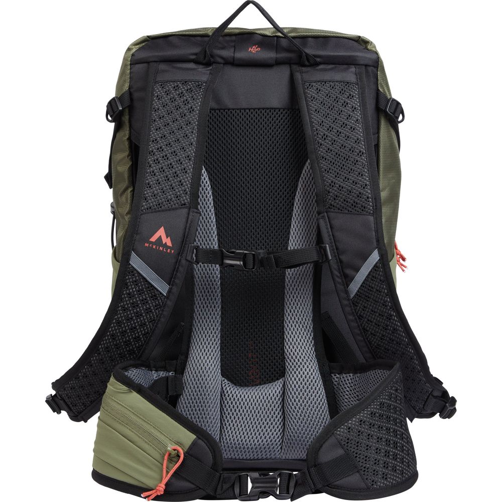 McKINLEY Lascar VT 26 Wanderrucksack olive dark/red rust Produktbild 1