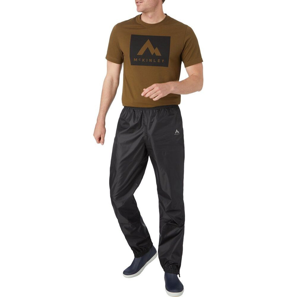 McKinley Longville Iiii UX Herren Regenhose black Produktbild 1
