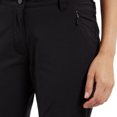 McKinley Madok II Kurzgröße Damen Wanderhose black night Produktbild 1