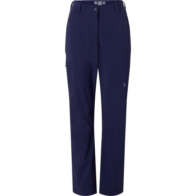 McKinley Madok II Kurzgröße Damen Wanderhose navy dark Produktbild 0