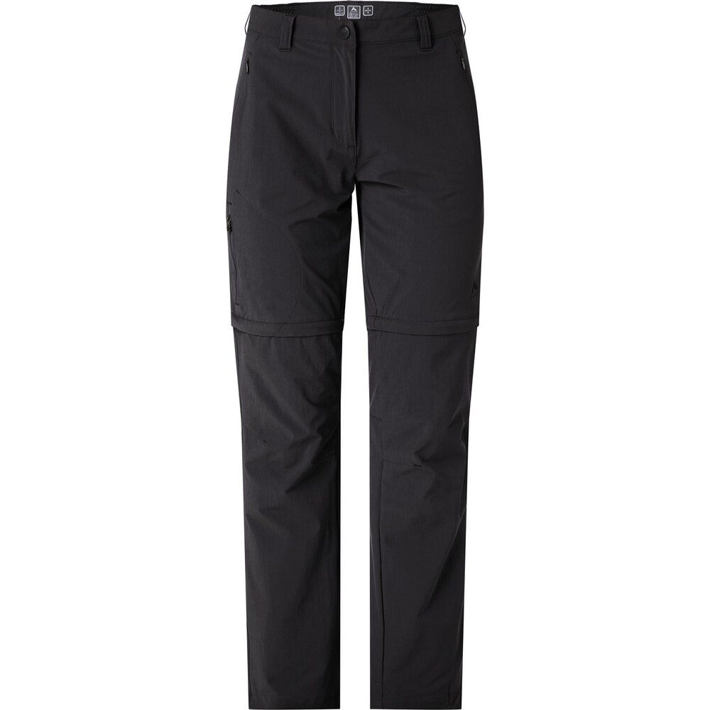 McKinley Malik II Damen Zip-Off Wanderhose black night Produktbild 0