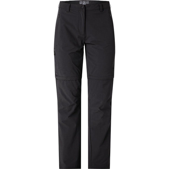 McKinley Malik II Damen Zip-Off Wanderhose black night Produktbild 0