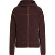 McKinley Mä-Fleece-Jacke Choco Fz Hd Fl G Kinder Fleecejacke melange-red-wine Produktbild 0