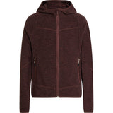 McKinley Mä-Fleece-Jacke Choco Fz Hd Fl G Kinder Fleecejacke melange-red-wine Produktbild 0