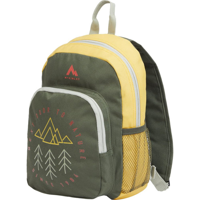 McKinley Picton 8 Kinderrucksack olive dark/yellow Produktbild 0