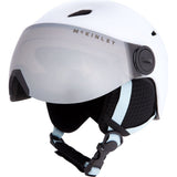 McKinley Pulse S2 Visor HS Kinder Skihelm white/blue ice/rose Produktbild 0