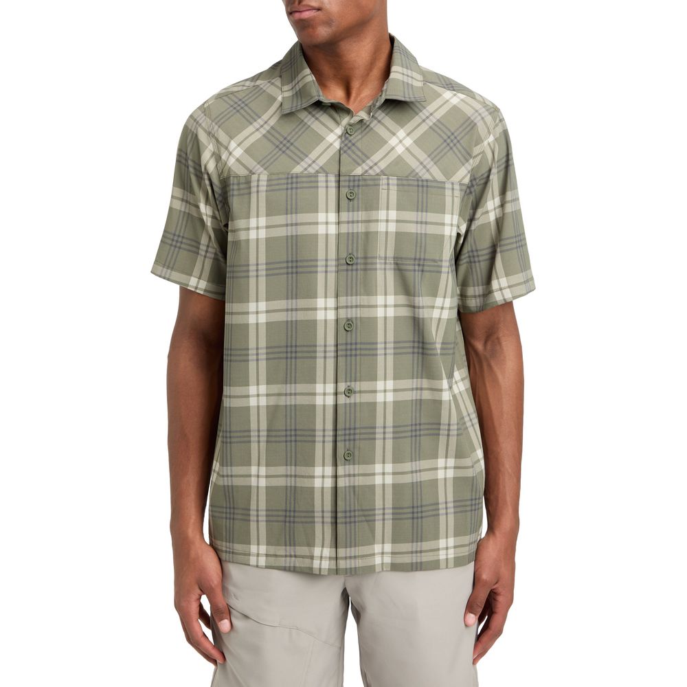 McKinley Rollo III Herren Hemd multicolor olive  Produktbild 1