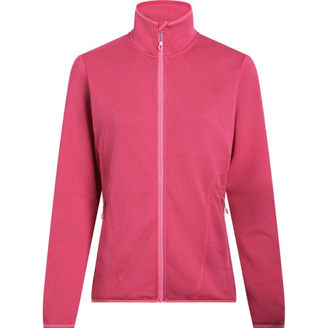 McKinley Roto III W Fleecejacke Damen melange-pink-dark Produktbild 0