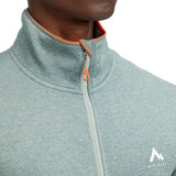 McKinley Roto IV Herren Fleecejacke melange green dark Produktbild 3