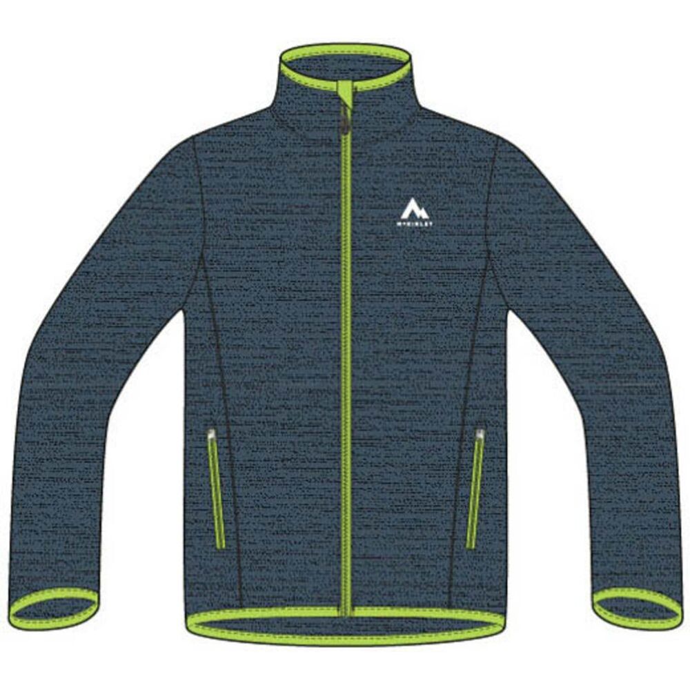 McKinley Roto IV Herren Fleecejacke melange navy Produktbild 1