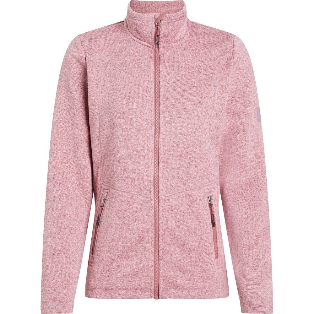 McKinley Rubin III Damen Fleecejacke melange red wine Produktbild 0