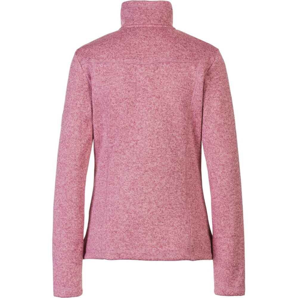 McKinley Rubin III Damen Fleecejacke melange red wine Produktbild 1