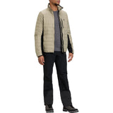 McKinley Sierre Hyb Jkt M Herren Isolationsjacke brown-smoke Produktbild 1