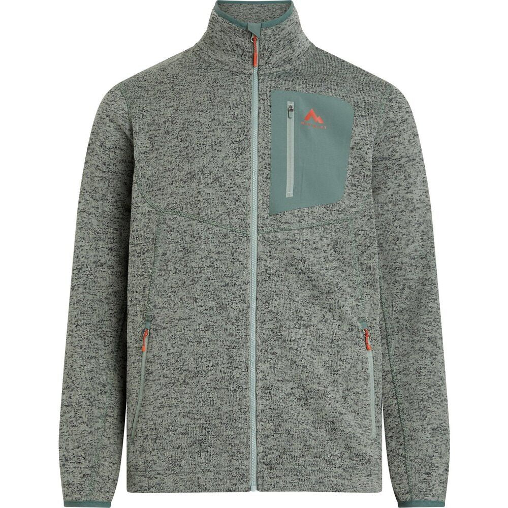McKinley Skeena III Herren Fleecejacke melange green dark Produktbild 0