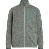 McKinley Skeena III Herren Fleecejacke melange green dark Produktbild 0