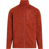 McKinley Skeena III M Herren Fleecejacke melange red rust Produktbild 0
