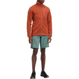 McKinley Skeena III M Herren Fleecejacke melange red rust Produktbild 1