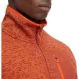 McKinley Skeena III M Herren Fleecejacke melange red rust Produktbild 3