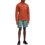 McKinley Skeena III M Herren Fleecejacke melange red rust Produktbild 4