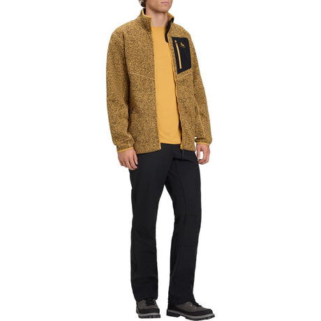 McKinley Skeena III M Herren Fleecejacke melange-brown-light Produktbild 1