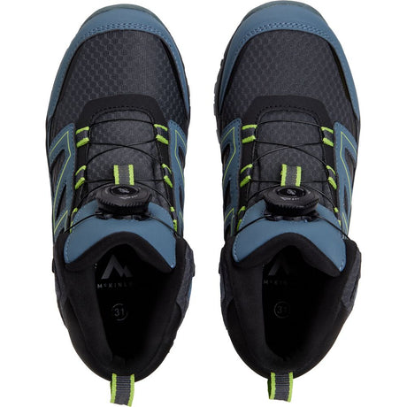 McKinley Tahsis Mid AQX Kinder Wanderschuh blue-smoke-anthracit Produktbild 1