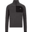 McKinley Tampo II M Herren Langarmshirt melange-black-night Produktbild 0