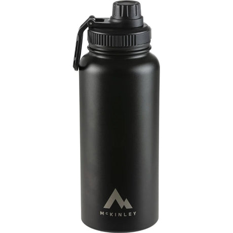 McKinley Trinkflasche Vacuum 1L Schraubverschluss black Produktbild 0
