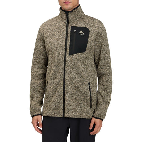 McKinley Unterjacke Skeena III M 927- Herren Fleecejacke melange-brown-sm Produktbild 1