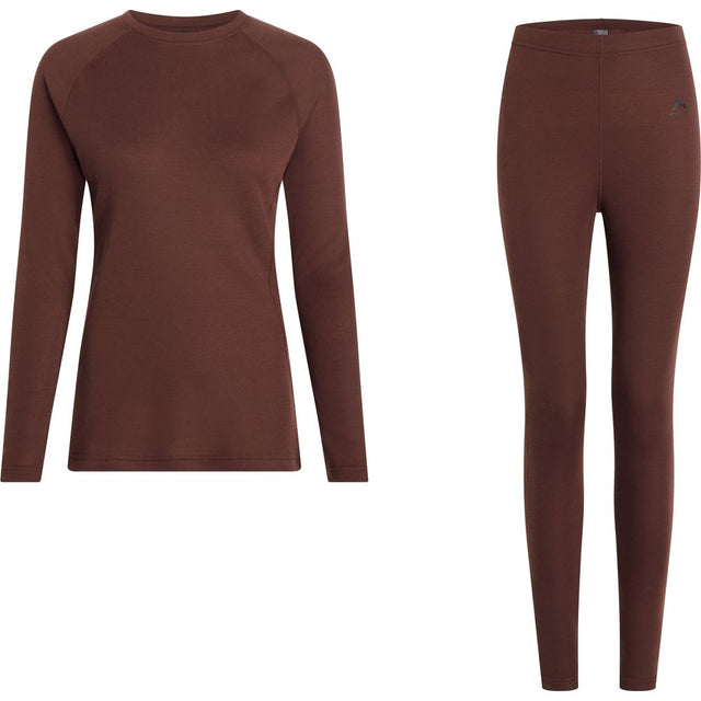 McKinley Yael III/Yana III W Damen Funktionswäsche-Set red-wine Produktbild 0
