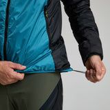Montura Skisky Evo Hooded Jacket Herren Skitourenjacke steel-blue-sunny-lime Produktbild 8