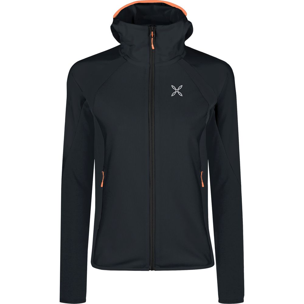 Montura Stretch Evo Maglia Damen Midlayer antracite melon Produktbild 0