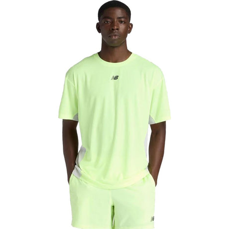 New Balance Mens Running Kurzarmshirt afterglow Produktbild 0