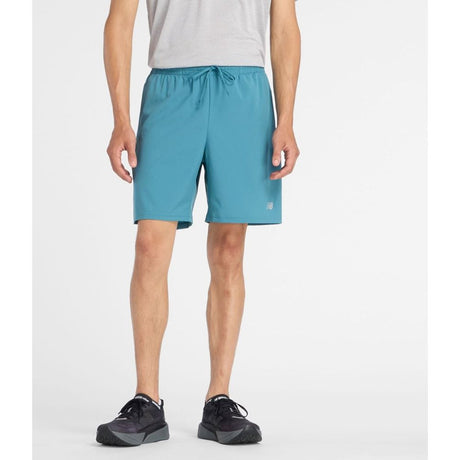 New Balance Mens Running Short big teal Produktbild 0