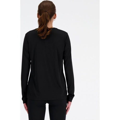 New Balance Womens Running Langarmshirt black Produktbild 1