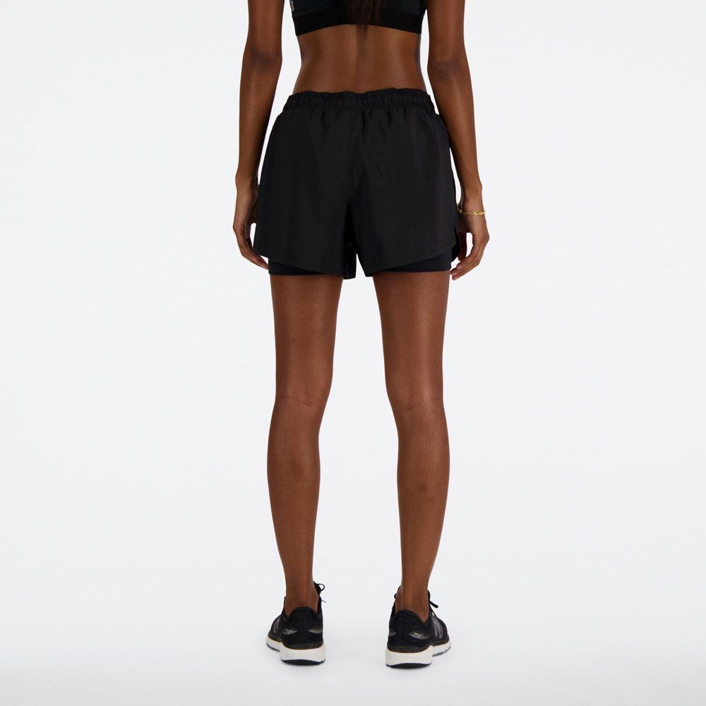 New Balance Womens Running Short black Produktbild 1